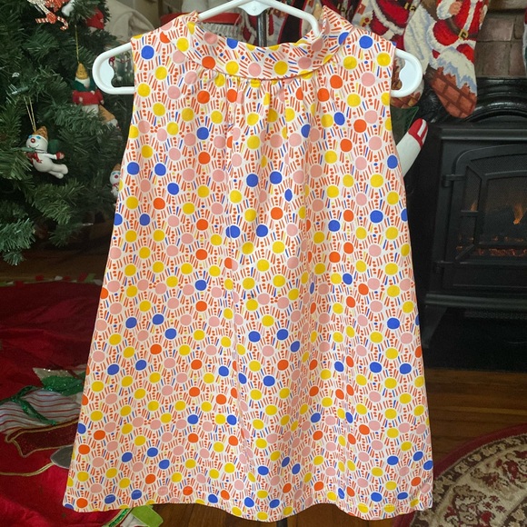 Vintage Retro Decaf Plush Toddler Girls Dress size 3T